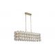 Candelabre, Lustre - Lustra suspendata ovala design elegant Belle 8LT