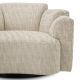 Fotolii - Fotoliu pivotant LUX tesatura Creststone beige Marbella