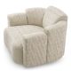 Fotolii - Fotoliu pivotant LUX tesatura Creststone beige Marbella
