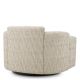 Fotolii - Fotoliu pivotant LUX tesatura Creststone beige Marbella