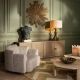 Fotolii - Fotoliu pivotant LUX tesatura Creststone beige Marbella