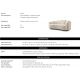 Canapele - Canapea LUX tesatura Creststone beige Marbella