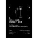Lampadare - Lampadar/Lampa de podea design elegant Belle 3LT