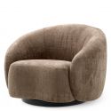 Fotoliu pivotant LUX Amore, Avelin brown