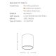 Plafoniere cu spoturi, Spoturi aplicate - Spot aplicat alb LED BABIL 10W CCT