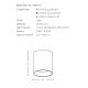 Plafoniere cu spoturi, Spoturi aplicate - Spot aplicat alb LED BABIL 15W CCT