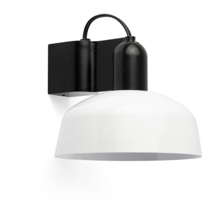 Aplice, corpuri de iluminat pentru pereti - Aplica de perete metal TATAWIN negru, alb
