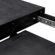 Mese extensibile - Masa extensibila LUX Gri Carbune Atelier S, 240-310cm