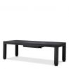 Masa extensibila LUX Gri Carbune Atelier S, 240-310cm