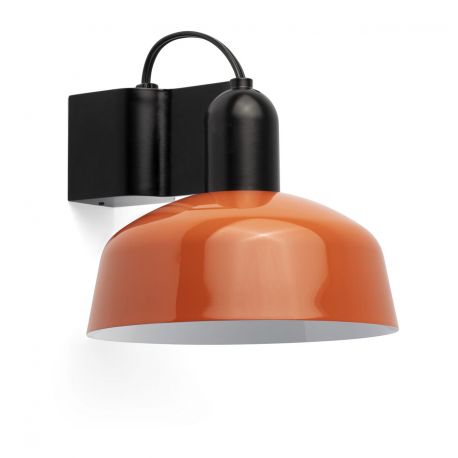 Aplice, corpuri de iluminat pentru pereti - Aplica de perete metal TATAWIN negru, orange