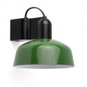 Aplica de perete metal TATAWIN negru, verde