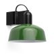 Aplice, corpuri de iluminat pentru pereti - Aplica de perete metal TATAWIN negru, verde