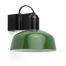 Aplice, corpuri de iluminat pentru pereti - Aplica de perete metal TATAWIN negru, verde