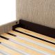 Paturi - Pat dublu tapitat design LUX Ashford 180x210cm, Beckett beige