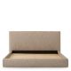 Paturi - Pat dublu tapitat design LUX Ashford 180x210cm, Beckett beige