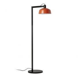 Lampadare - Lampadar de podea metal TATAWIN negru, orange