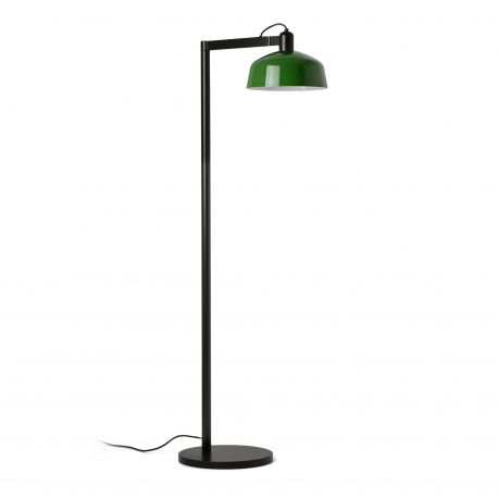 Lampadare - Lampadar de podea metal TATAWIN negru, verde