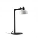 Veioza de birou metal TATAWIN negru, alb