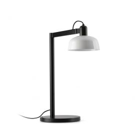 Veioza de birou metal TATAWIN negru, alb