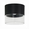Spot aplicat negru LED LIMAN 6W CCT