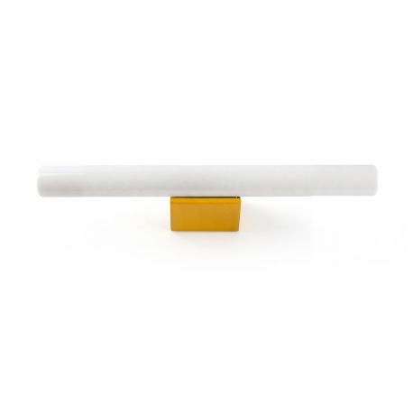 Iluminat pentru baie - Aplica LED oglinda, tablou IP44 CALMA galben/opal 30cm