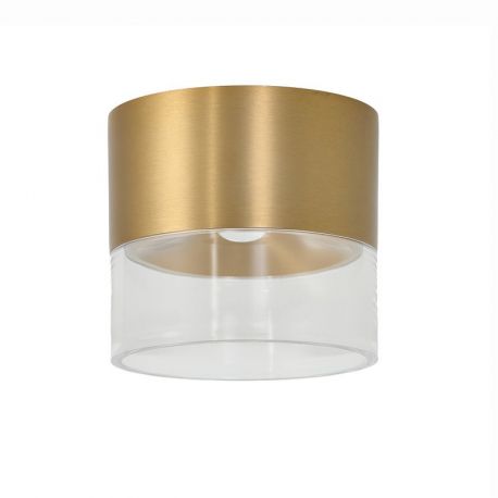 Plafoniere cu spoturi, Spoturi aplicate - Spot aplicat auriu LED LIMAN 6W CCT