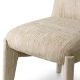 Scaune - Scaun dining tapitat LUX Marius, Terren natural