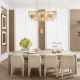 Scaune - Scaun dining tapitat LUX Marius, Terren natural