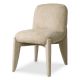 Scaun dining tapitat LUX Marius, Terren natural