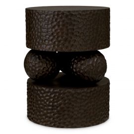 Masute Living - Masuta auxiliara design LUX Thoren, Ebony oak veneer