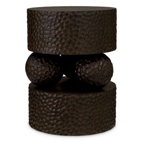 Masute Living - Masuta auxiliara design LUX Thoren, Ebony oak veneer