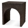 Masuta auxiliara design LUX Caldera, Ebony oak veneer