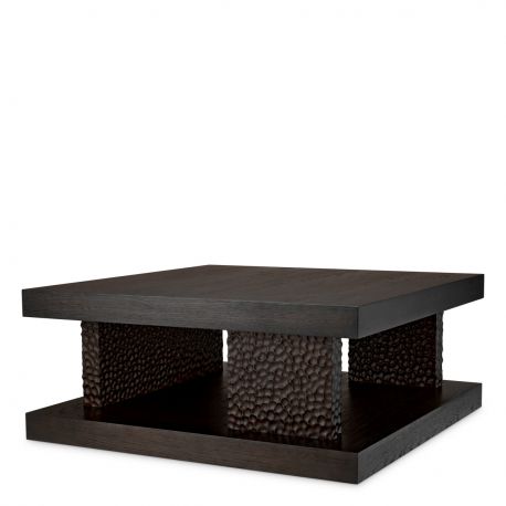 Masute Living - Masuta de cafea design LUX Bravon, Ebony oak veneer