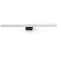 Aplica LED oglinda, tablou IP44 CALMA negru/opal 50cm