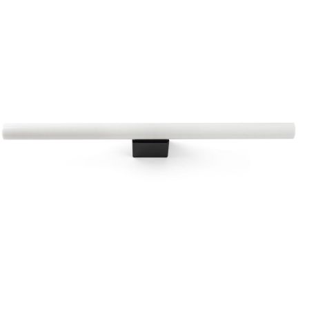 Iluminat pentru baie - Aplica LED oglinda, tablou IP44 CALMA negru/opal 50cm