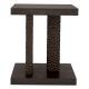 Masute Living - Masuta auxiliara design LUX Bravon, Ebony oak veneer