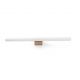 Aplica LED oglinda, tablou IP44 CALMA auriu/opal 50cm