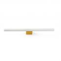 Aplica LED oglinda, tablou IP44 CALMA galben/opal 50cm