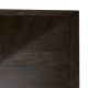 Mese dining - Masa dining design LUX Rexton 150x150cm, Ebony oak veneer