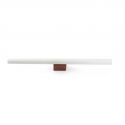Aplica LED oglinda, tablou IP44 CALMA terracotta/opal 50cm