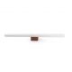 Aplica LED oglinda, tablou IP44 CALMA terracotta/opal 50cm