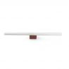 Aplica LED oglinda, tablou IP44 CALMA terracotta/opal 50cm
