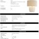 Veioze - Veioza, Lampa de masa LUX Barocco Off-white
