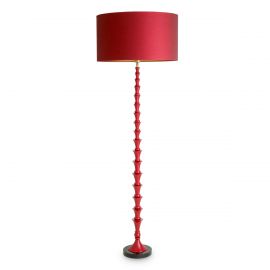 Lampadar, Lampa de podea LUX Arabella rosu