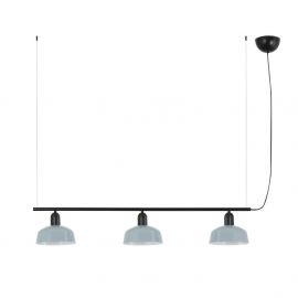 Pendule, Lustre suspendate - Lustra suspendata metal TATAWIN S 3L negru, blue