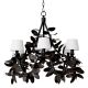 Candelabre, Lustre - Candelabru LUX din alama design frunze Cheverny bronz