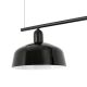 Corpuri de iluminat - Lustra suspendata metal TATAWIN M 3L negru