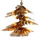 Candelabre, Lustre - Candelabru LUX design frunze Tropique alama vintage