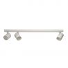 Plafoniera liniara alba cu 3 spoturi EXO 3, 70cm