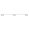 Plafoniera liniara alba cu 6 spoturi EXO 6, 200cm